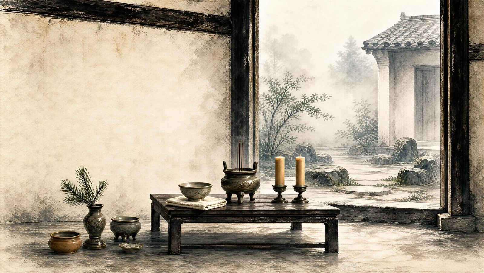 A Taoist Home Blessing, Step by Step