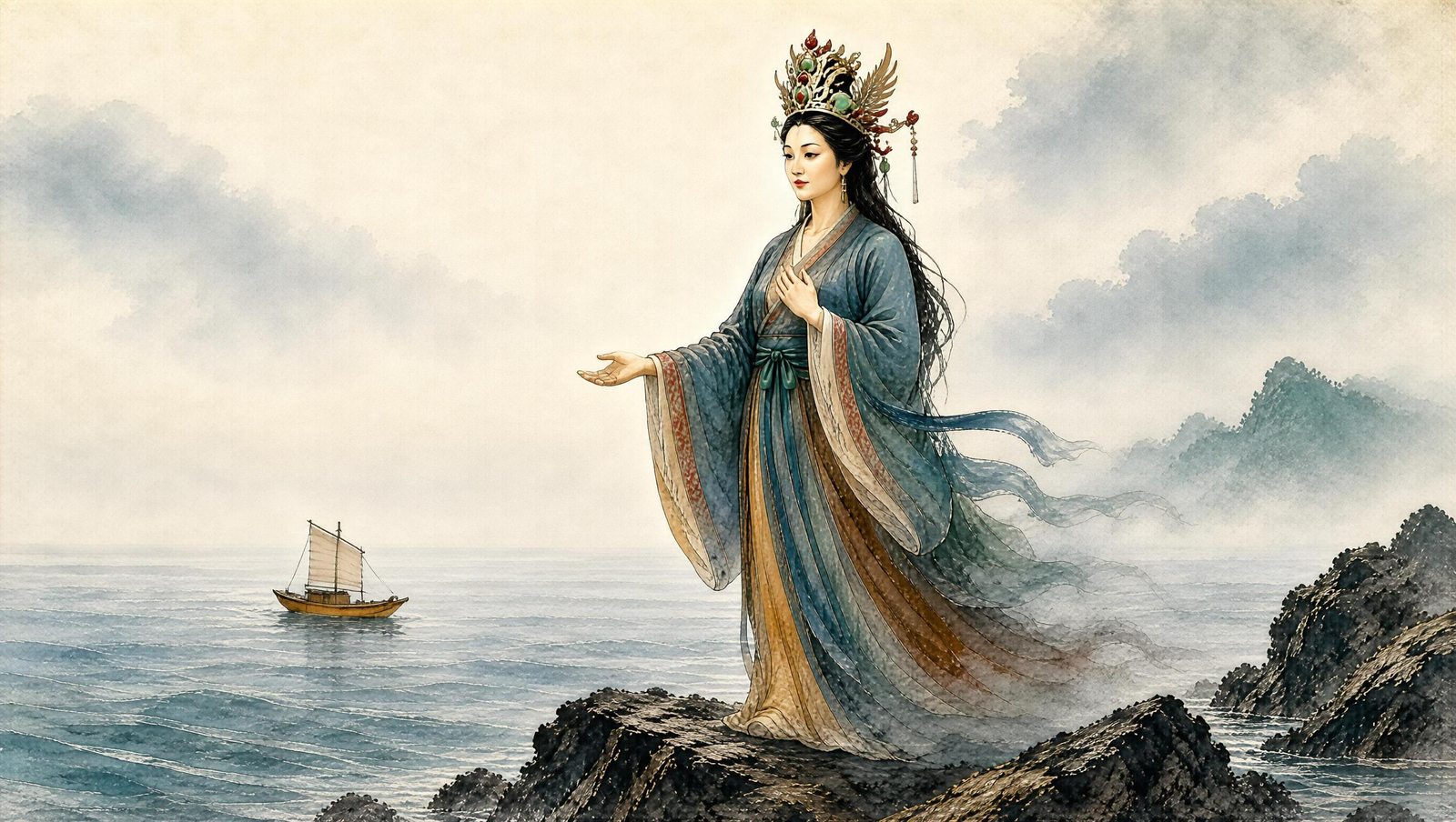 媽祖:海上女神與旅人守護神