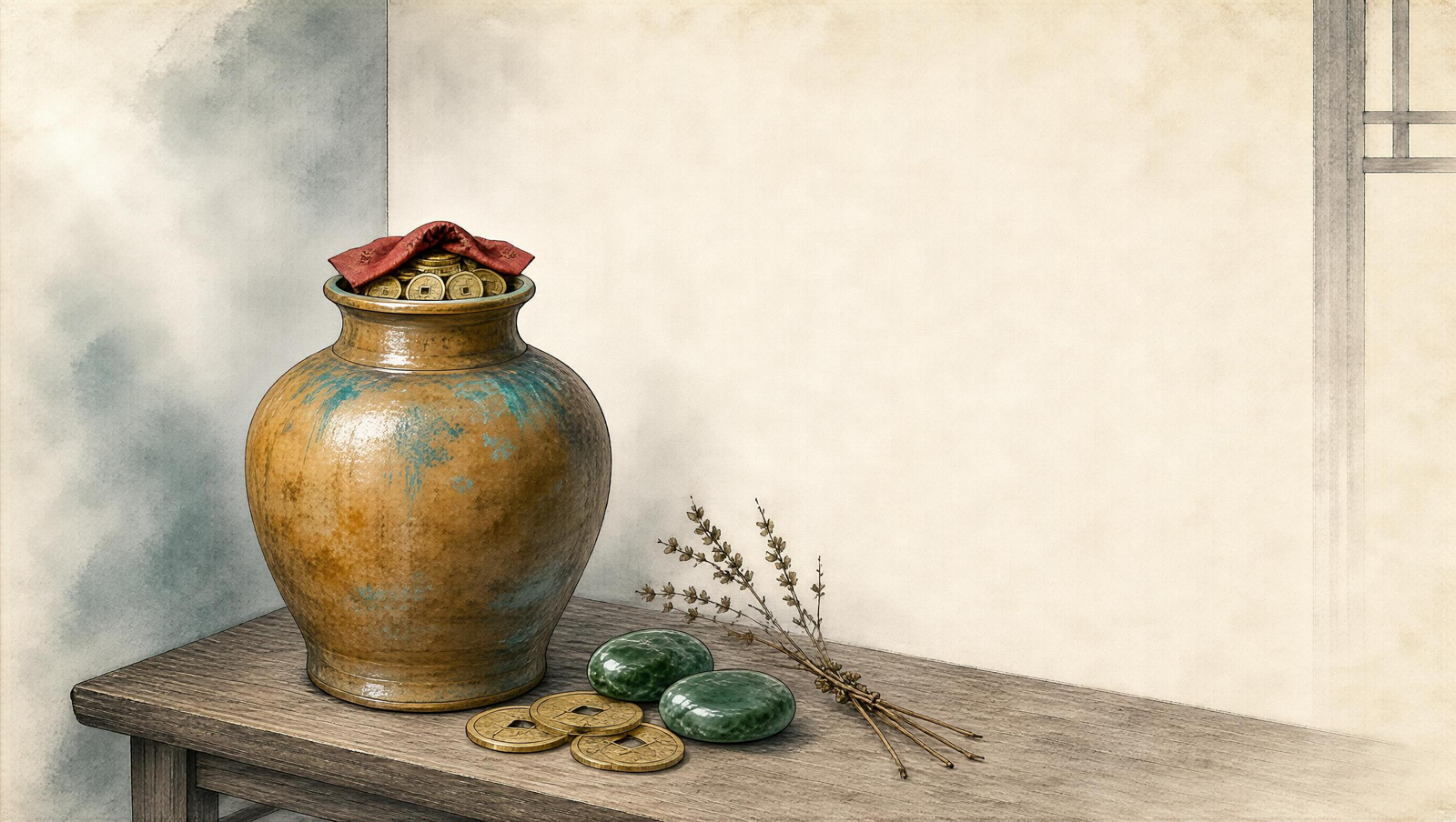 Wealth Vase Placement: Where the Money Corner Belongs