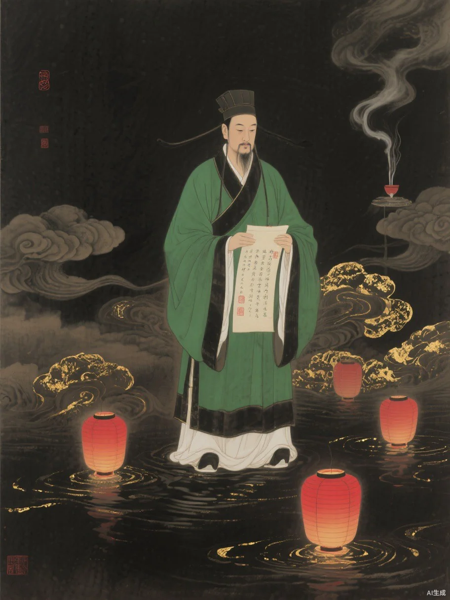 Official of Earth Who Pardons Sins (中元地官赦罪大帝)