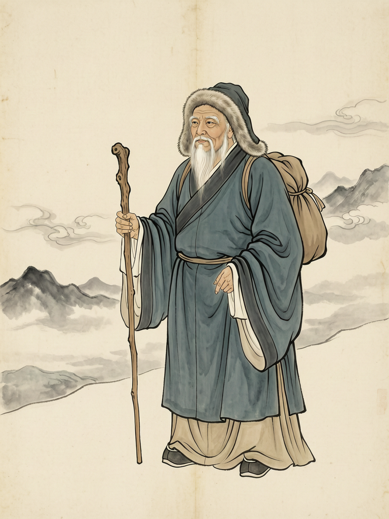 Qiu Chuji, the Patriarch Who Crossed the Desert (丘處機 長春真人)