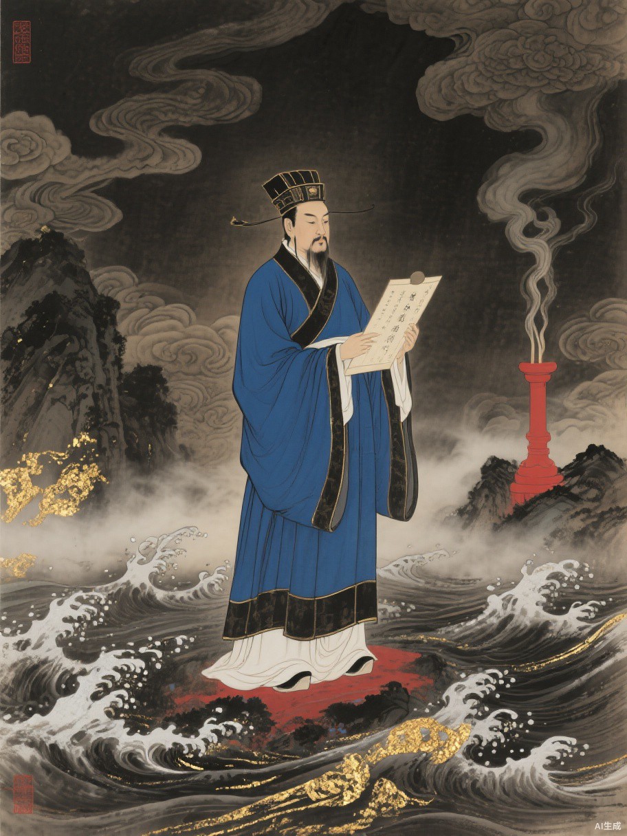 Official of Water Who Dissolves Misfortune (下元水官解厄大帝)