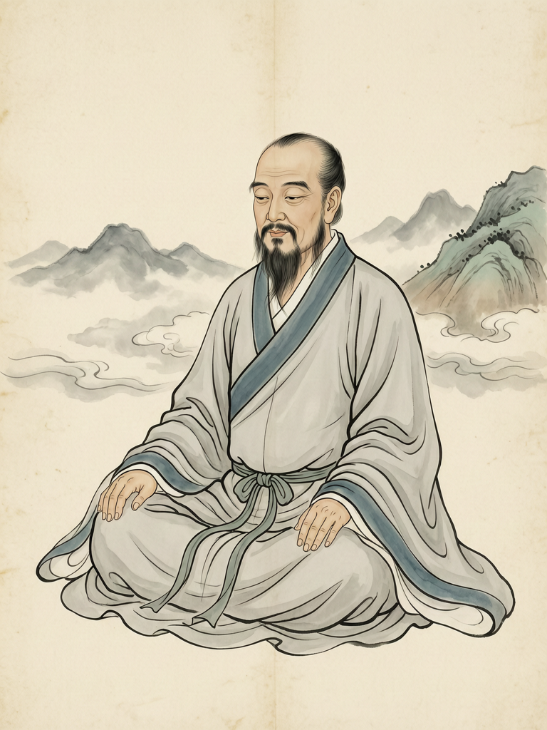 Sima Chengzhen, Master of Sitting in Forgetfulness (司馬承禎)