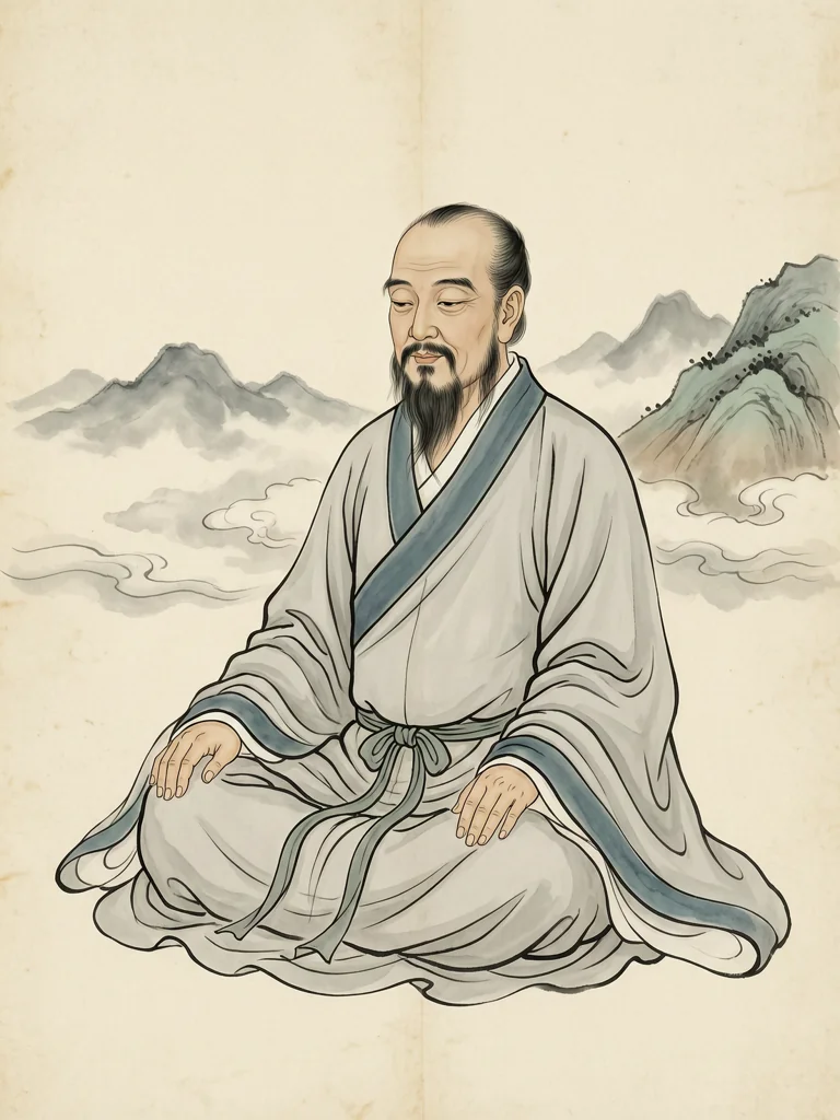 Sima Chengzhen, Master of Sitting in Forgetfulness (司馬承禎)