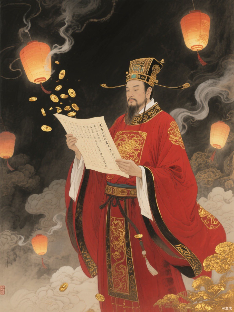 The Three Officials (三官大帝)