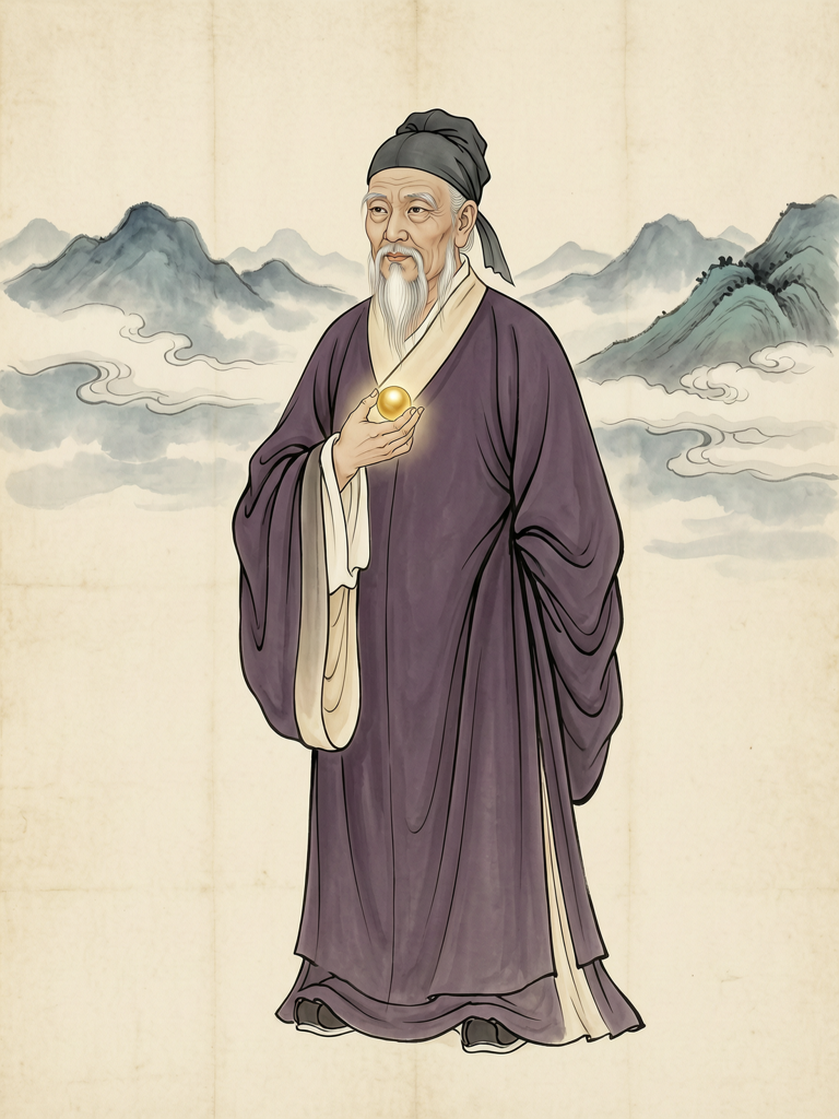 Zhang Boduan, Founder of the Southern Lineage (張伯端 紫陽真人)