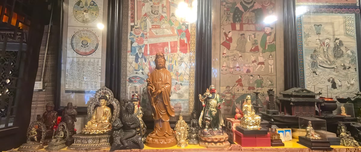 Gilt Bodhisattva Altar (Eight) (鎏金菩萨坛·八像)