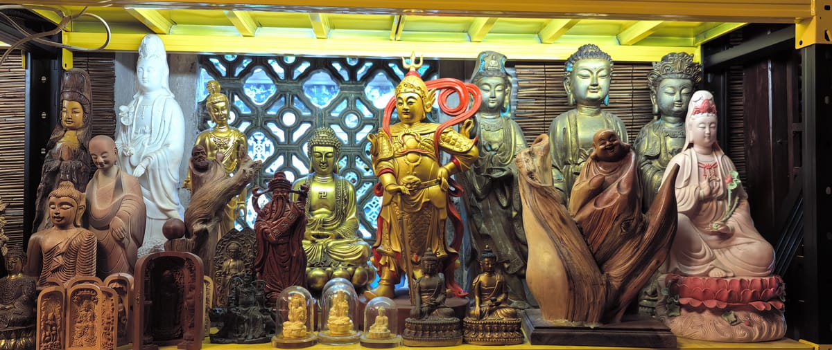 Grand Buddhist Deities Shelf (Ten) (大佛道架·十像)