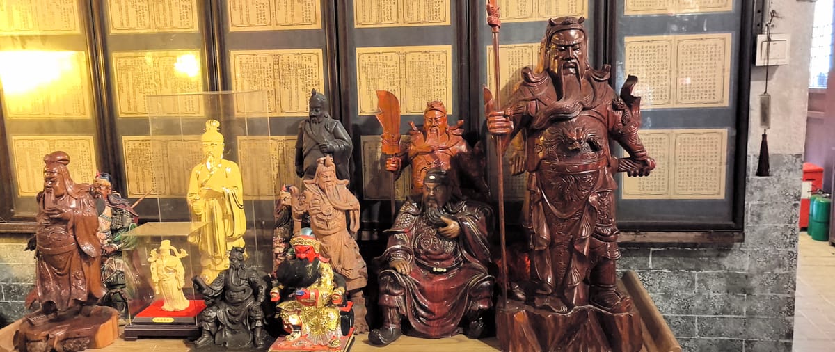 Wooden Guandi Collection (Seven) (木雕关帝七像)