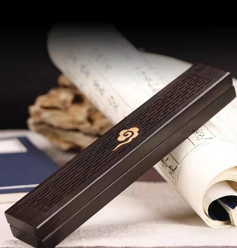 Black-Sandalwood Incense Box (黑檀木线香盒)